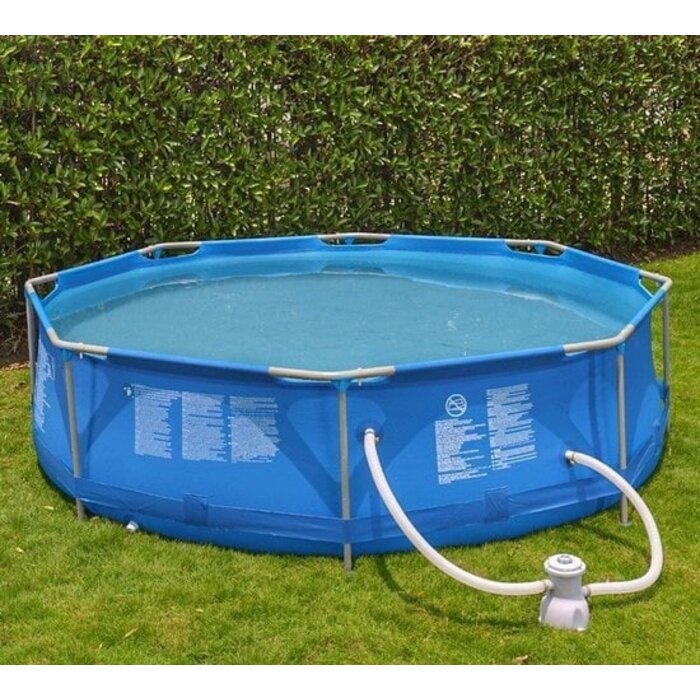 Viking Choice Piscine hors-sol ronde 366 x 76 cm avec pompe - 39% de remise