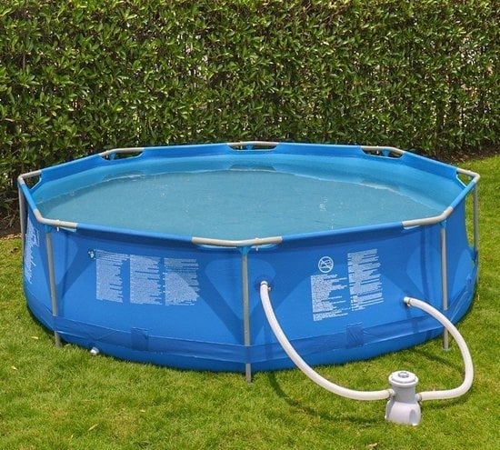 Viking Choice Piscine hors-sol ronde 366 x 76 cm avec pompe - 39% de remise