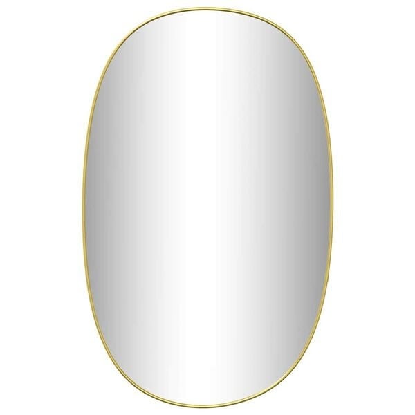 Vidaxl Miroir mural doré 80x50 cm - 49% de remise