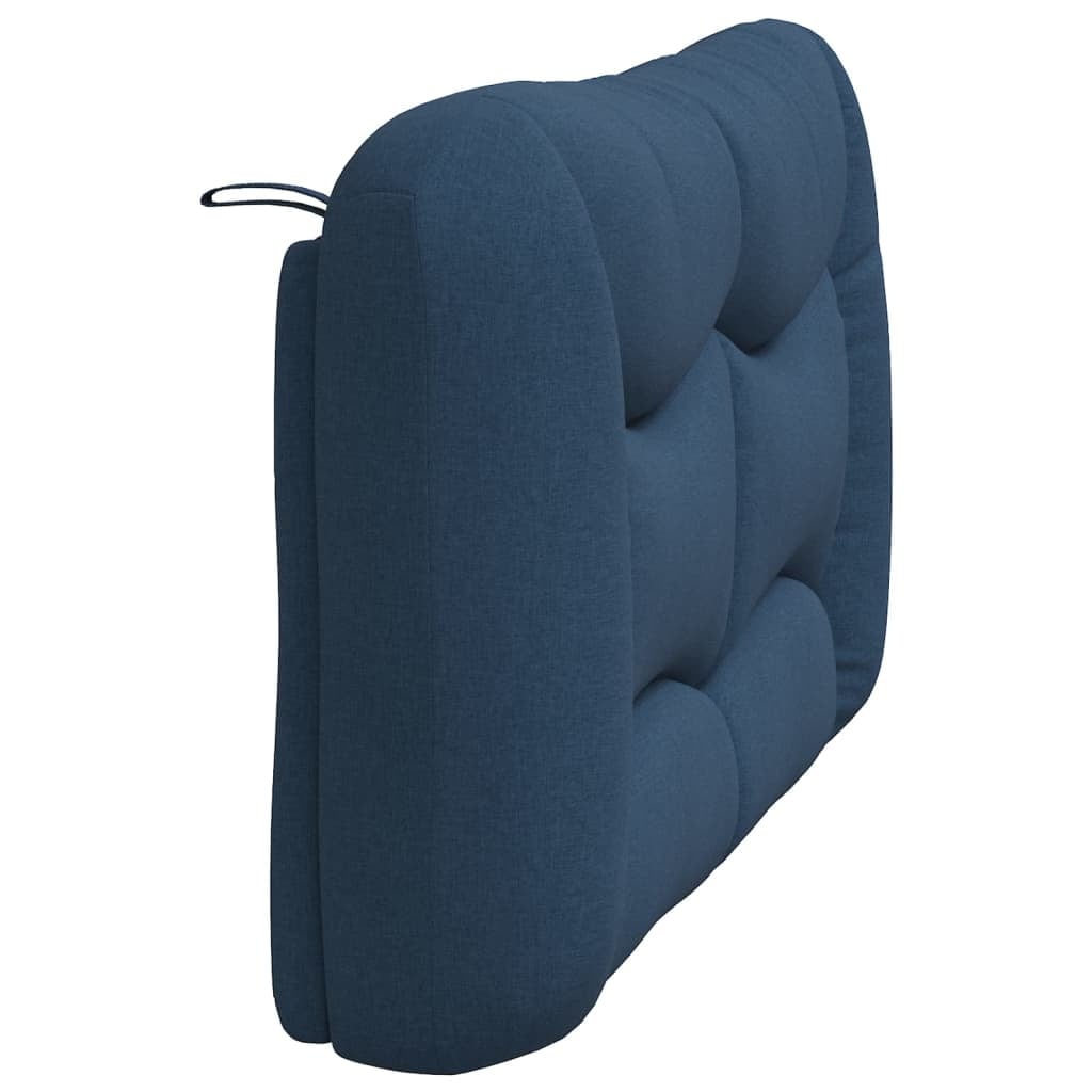 Coussin de tête de lit 140 cm bleu - 74% de remise