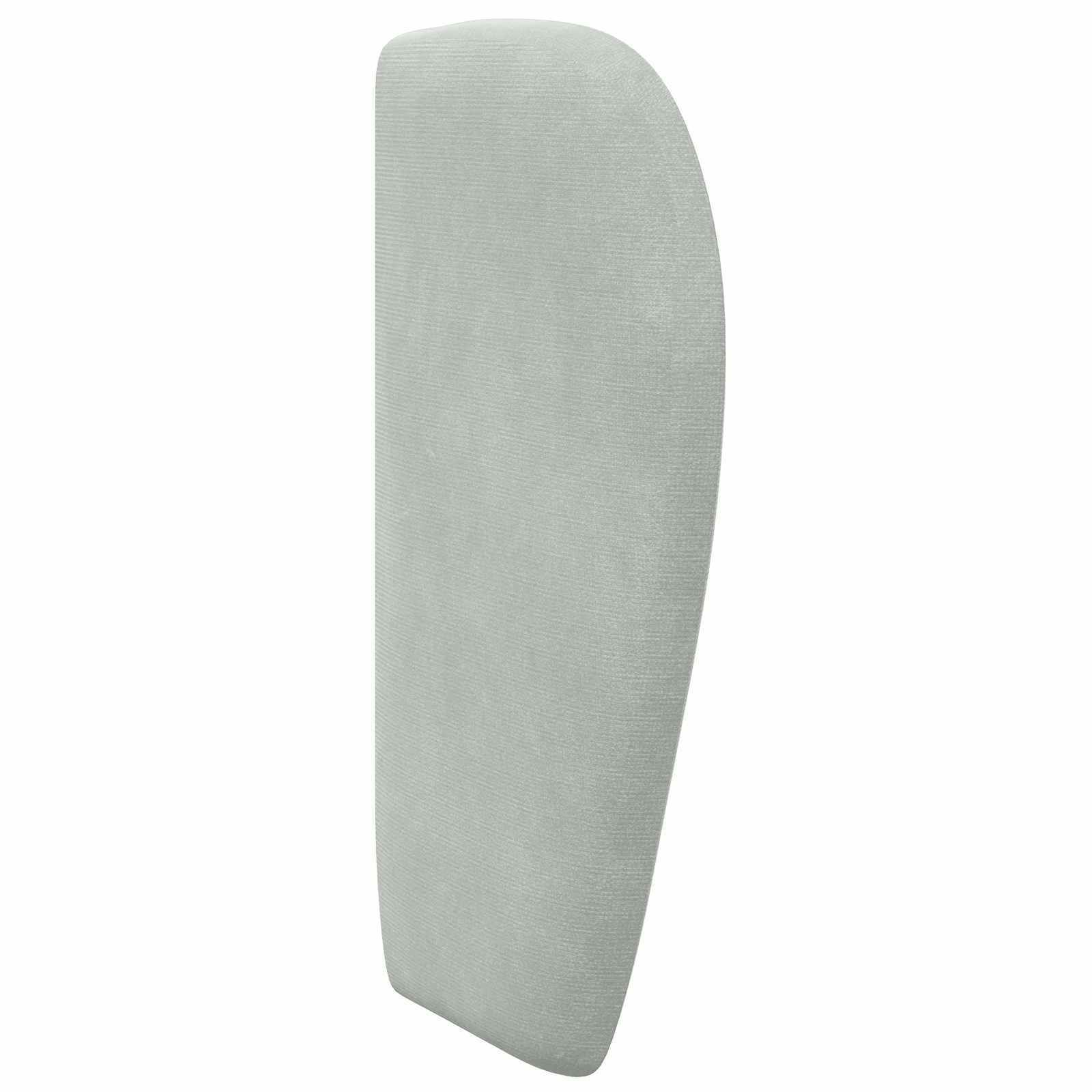 Tête de lit en velours gris clair - 16% de remise - Déballé