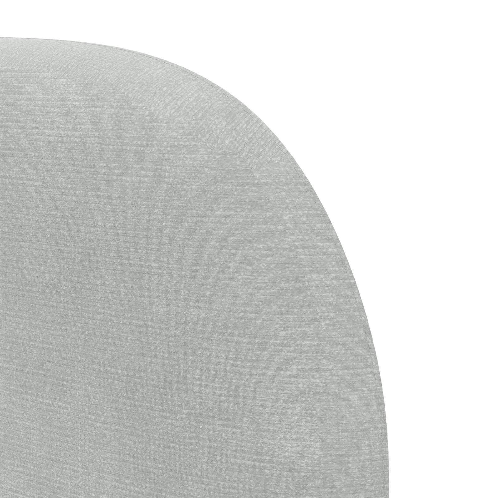 Tête de lit en velours gris clair - 16% de remise - Déballé