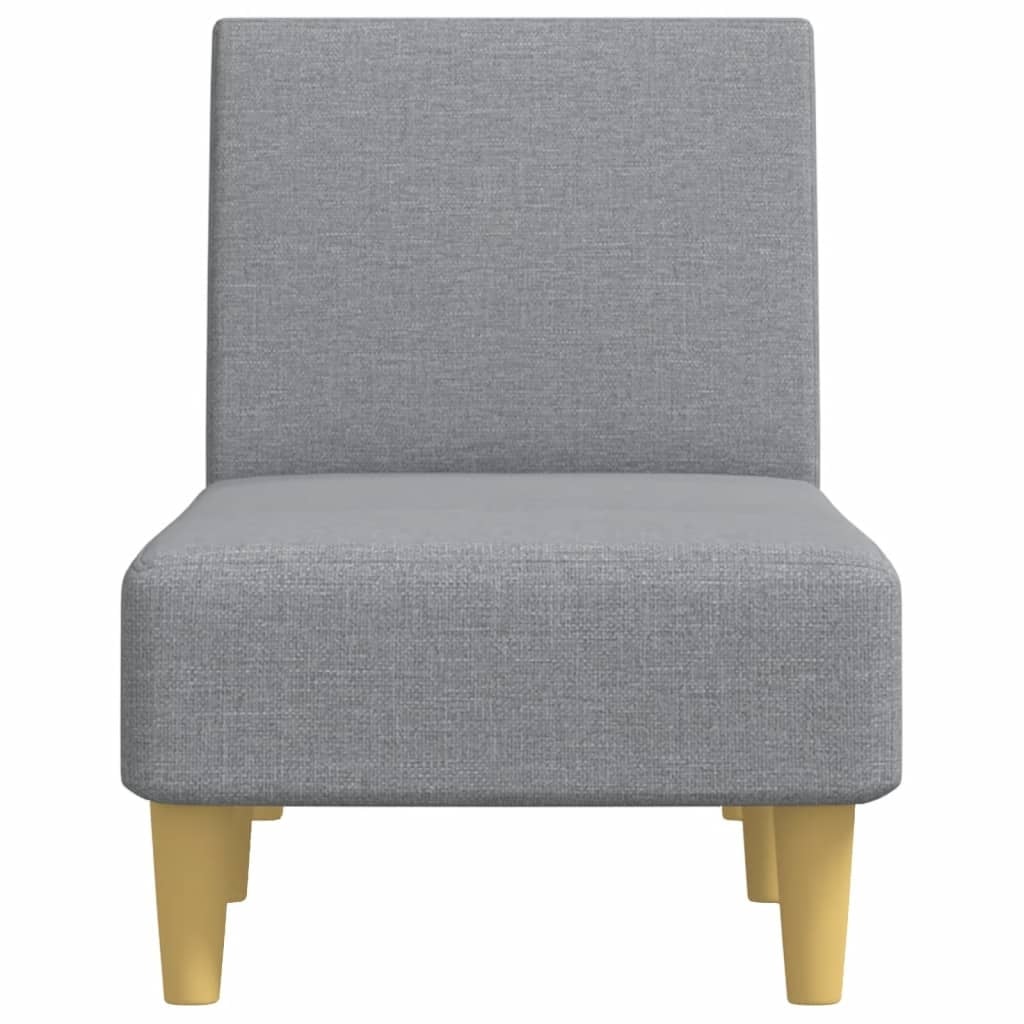 Chaise longue réglable gris clair - 55 x 140 cm - 25% de remise