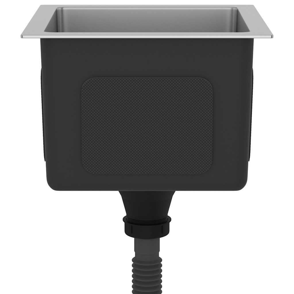 Évier de cuisine en acier inoxydable Chrome, taille S - 24% de remise