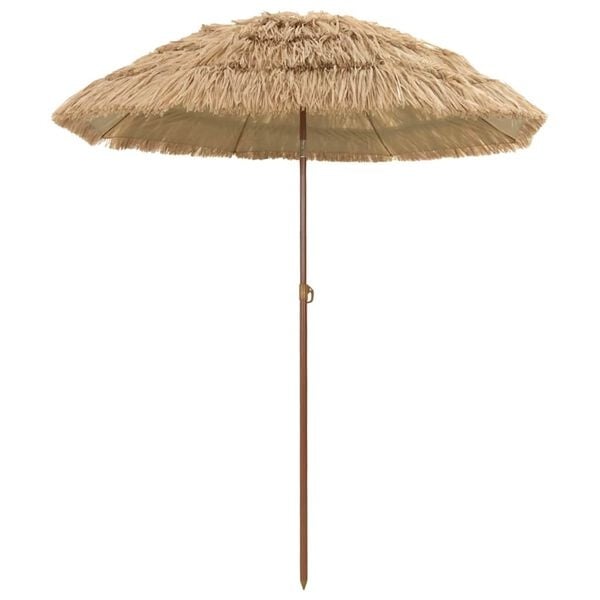 Parasol de plage marron 160 cm - 24% de remise