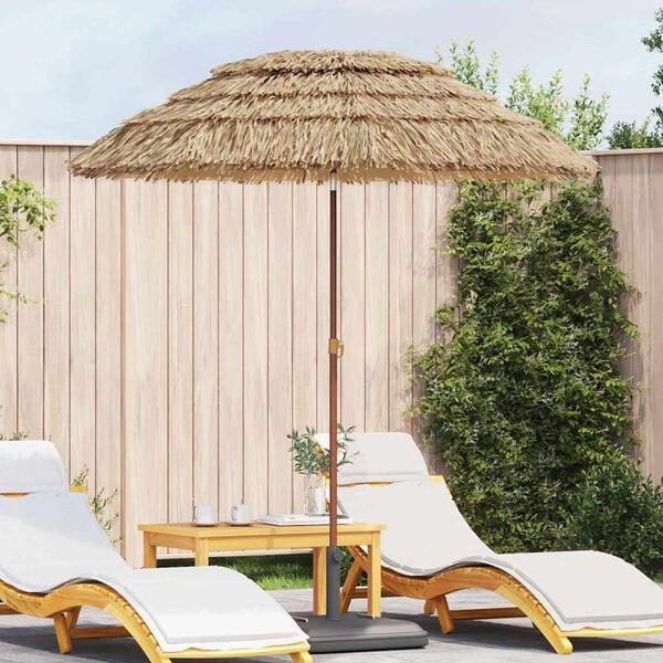 Parasol de plage marron 160 cm - 24% de remise