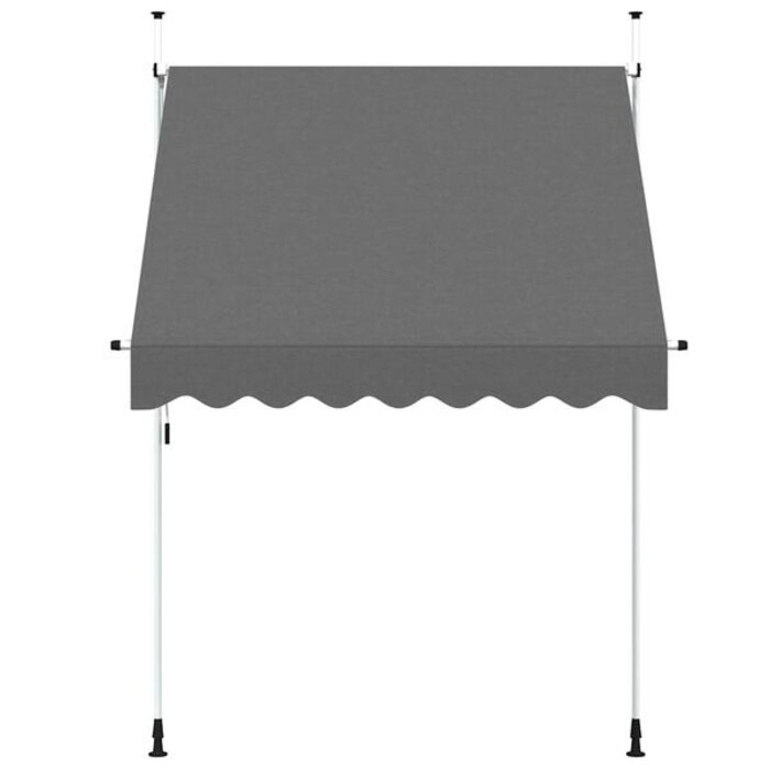 Store banne manuel rétractable 200 cm anthracite - 24% de remise