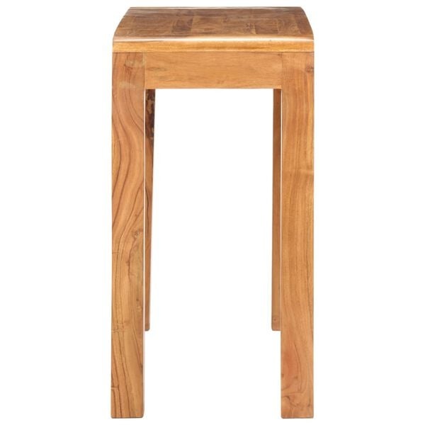 Table console en bois d'acacia massif miel - 110x40x76 cm - 25% de remise