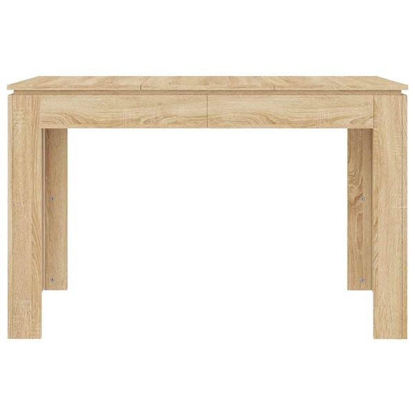 Table à manger 120x60 cm chêne Sonoma - 25% de remise