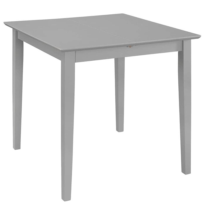 Table à manger extensible gris 80-120cm - 25% de remise