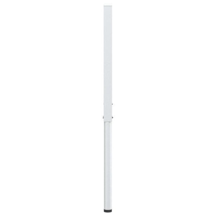 Pieds de table réglables en métal gris - Ensemble de 2 - 24% de remise
