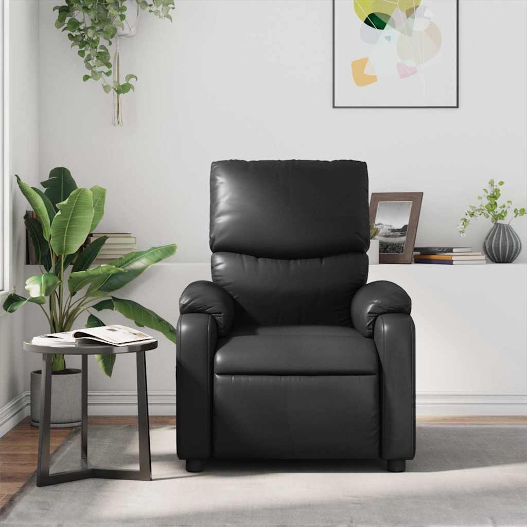 Fauteuil de massage inclinable noir - 25% de remise