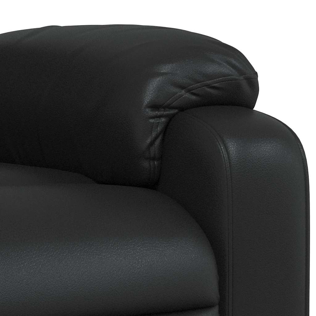 Fauteuil de massage inclinable noir - 25% de remise