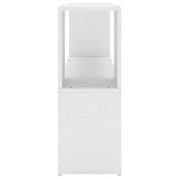 Bibliothèque blanche moderne 100x24x63 cm - 67% de remise