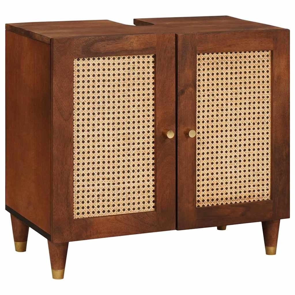 Meuble sous-vasque marron - 62 x 33 x 58 cm - 42% de remise