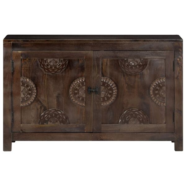 Buffet bois de manguier sculpté 110x35x70cm - 25% de remise