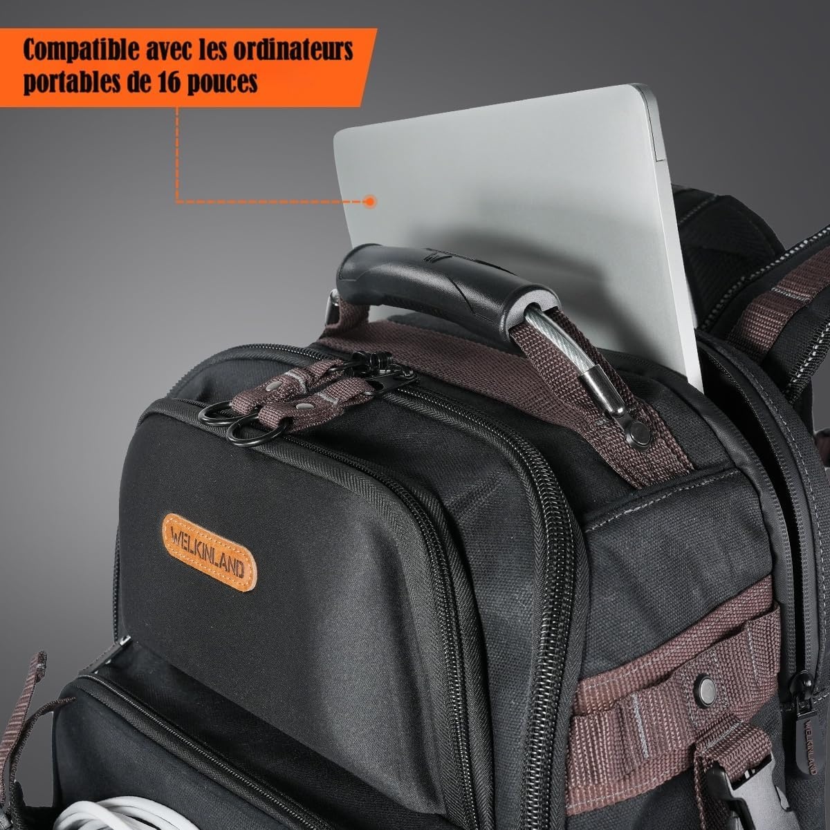Sac à dos pour outils 45L - 76 compartiments - 25% de remise