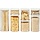 Set de 7 boîtes de conservation Modula - Blanc - 23% de remise