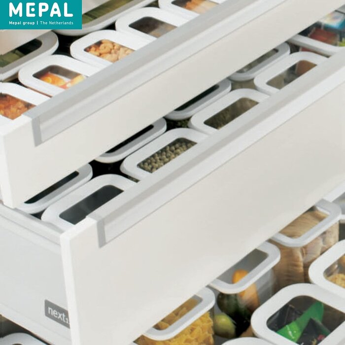 Set de 7 boîtes de conservation Modula - Blanc - 23% de remise