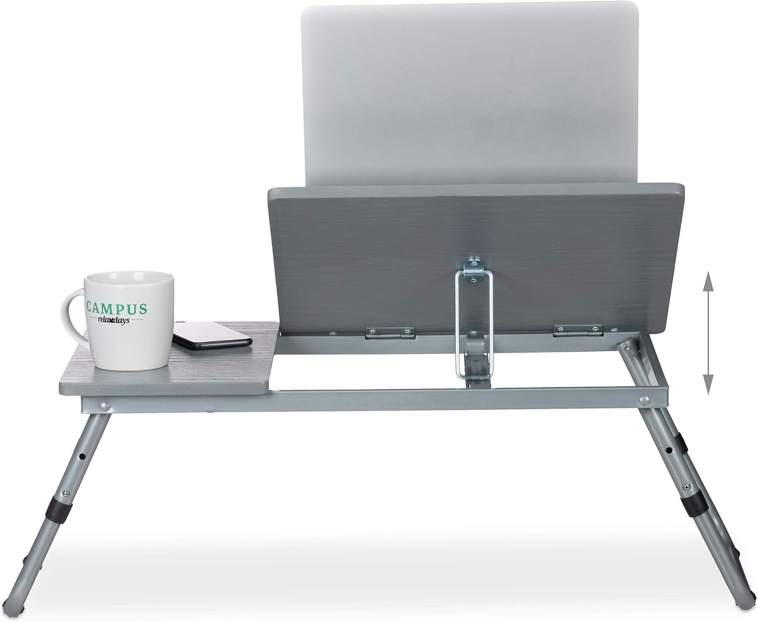 Table pour PC pliable et réglable - Gris - 23% de remise