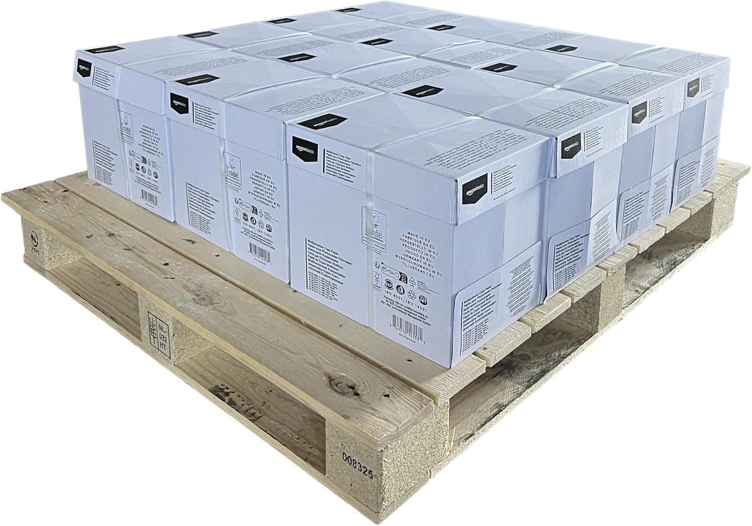 Papier A4 80g/m² 2500 feuilles - Blanc - Taille M - 18% de remise