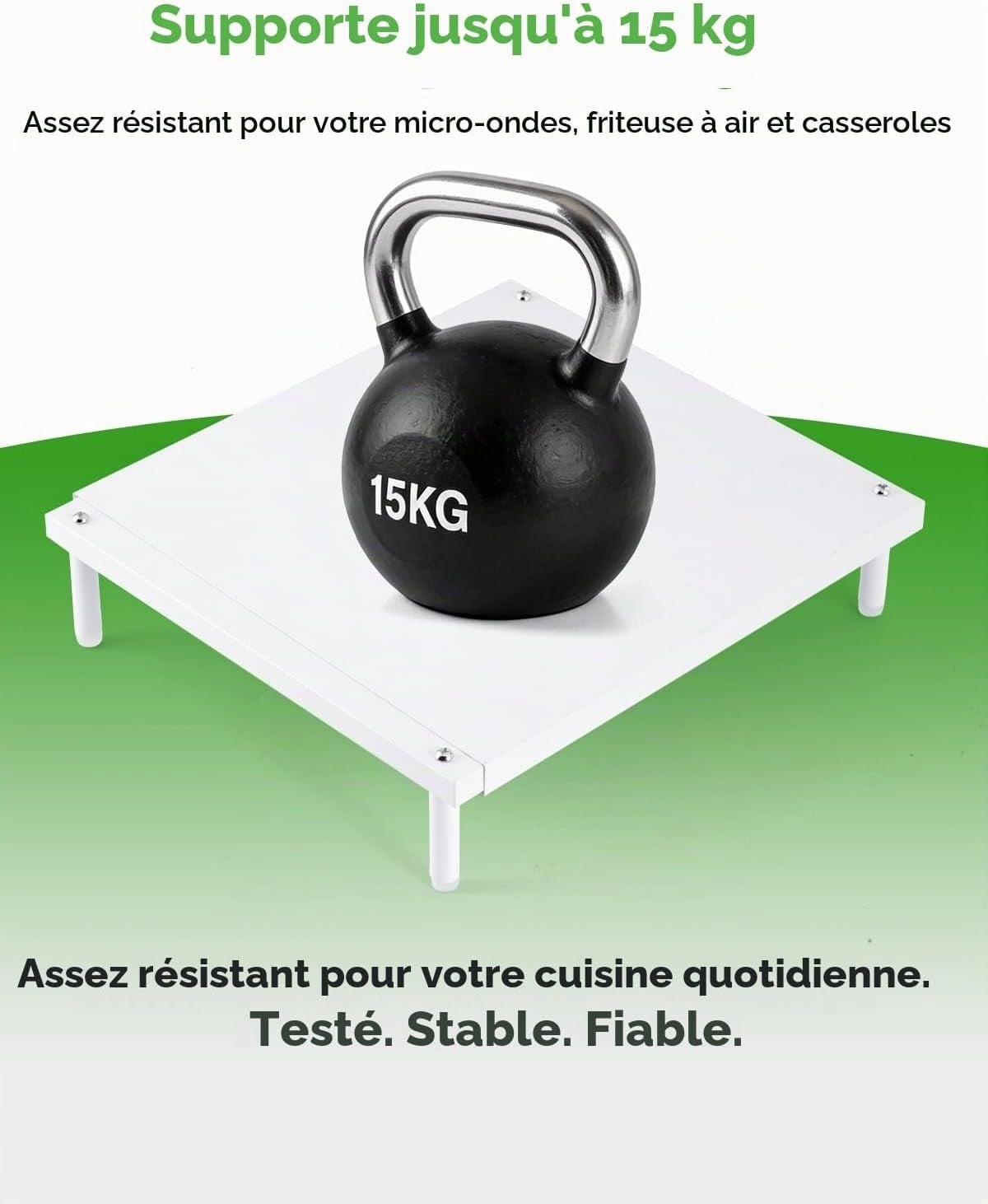 Couvercle de plaque de cuisson extensible blanc - 22% de remise