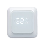 Moderne WiFi Thermostaat in Wit of Zwart – Smart Home Compatibel – Werkt met Magnum, Google Home & Alexa