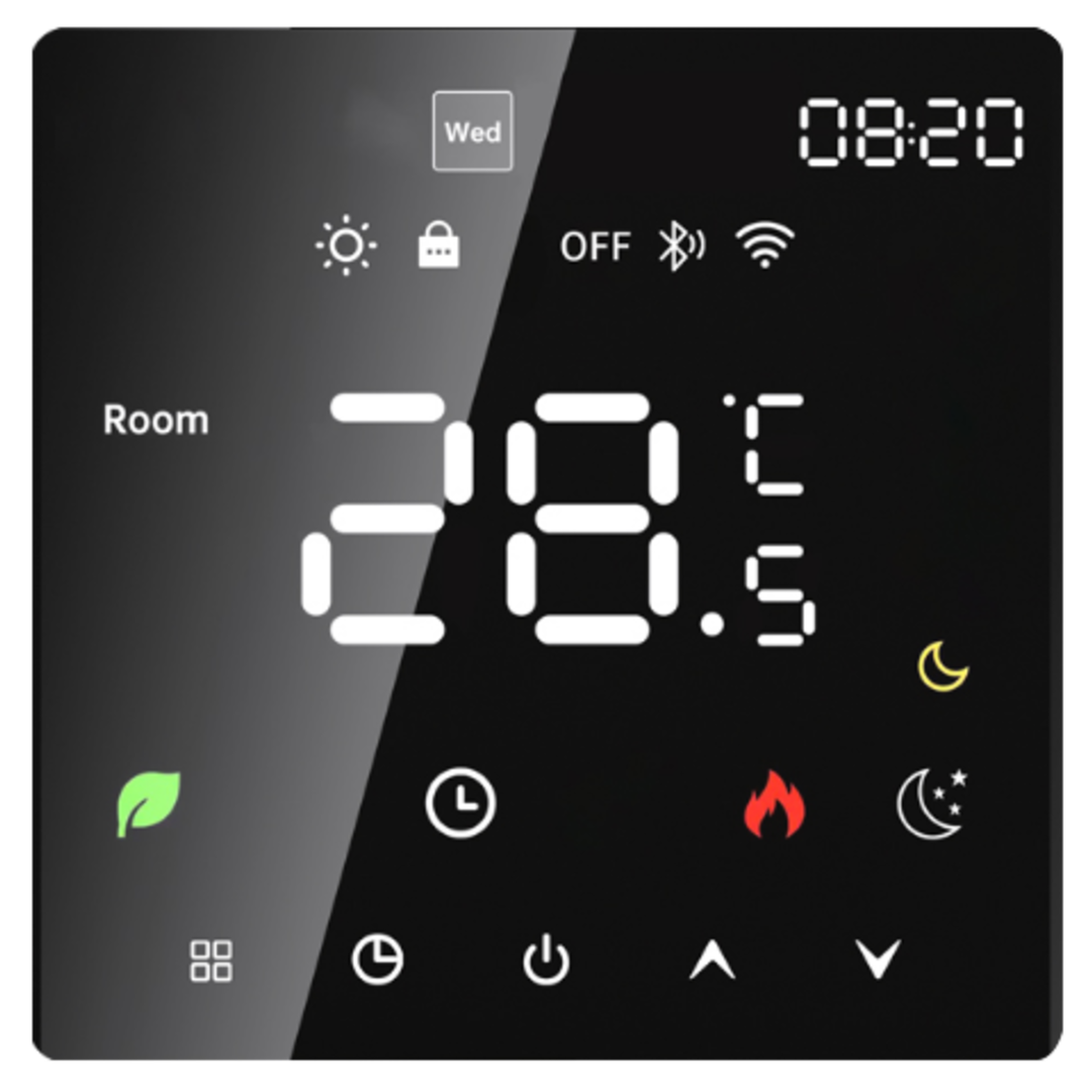 Pro-mat "Eco-vriendelijke elektrische vloerverwarming set van 100 watt met Wifi-bediening voor energiezuinig comfort"