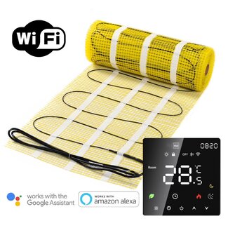 Pro-mat Pro -series Elektrische vloerverwarming set 150 watt Wifi