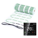 Pro-mat Kit de chauffage au sol électrique écoresponsable de 100 watts avec contrôle Wifi pour un confort économe en énergie