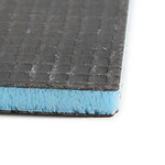 Pro-mat Plaque de construction Pro-Board XPS avec revêtement en ciment – Panneau isolant pour chauffage au sol électrique – Résistant à l'eau et prêt à carreler – 10 mm