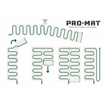 Pro-mat Kit de chauffage au sol électrique écoresponsable de 100 watts avec contrôle Wifi pour un confort économe en énergie