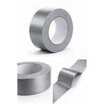 Pro-mat Kit de montage complet pour film chauffant au sol – 2 rouleaux d'adhésif aluminium pour bandes et bordures + 1 rouleau d'adhésif toilé pour finition et fixation