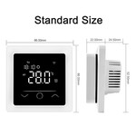 Pro-mat Kit complet Pro-series, disponible en plusieurs dimensions, 150 watts par m², avec thermostat Wi-Fi compatible avec la plupart des cadres de finition