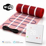Pro-mat Complete elektrische vloerverwarming set, 150 watt incl Wifi thermostaat.