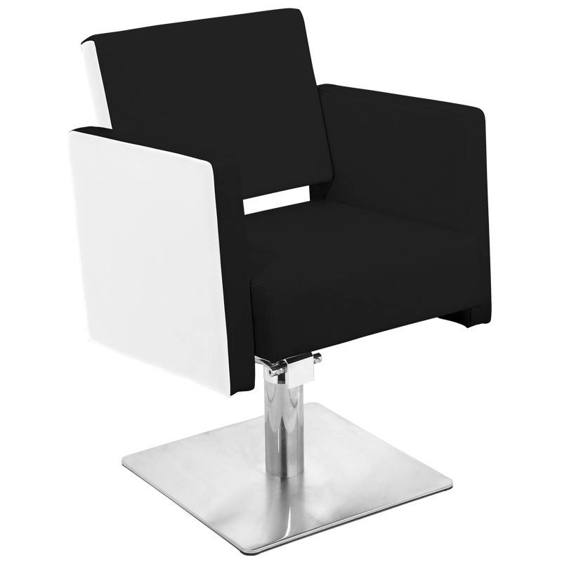 Gabbiano Gabbiano Hairdressing Chair Madrid Black White Kappers