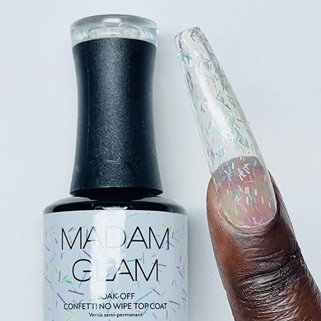 Madam Glam Luminous No Wipe Top Coat