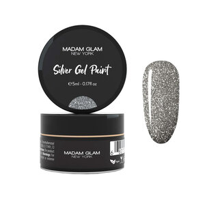 Madam Glam Madam Glam Silver Gel Paint