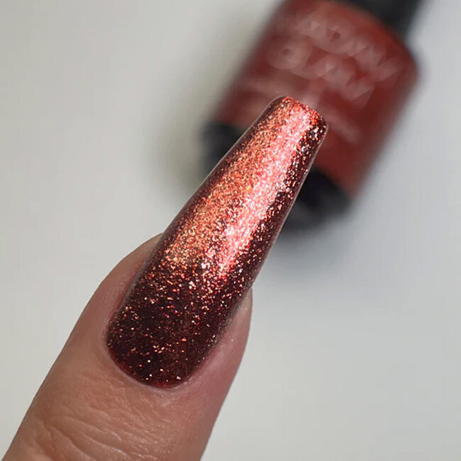 Madam Glam Glitter Scarlet Red