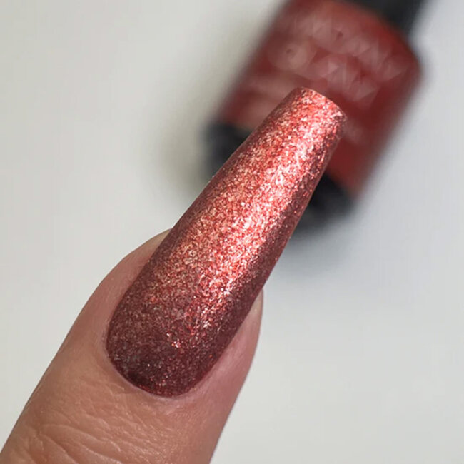 Madam Glam Glitter Scarlet Red