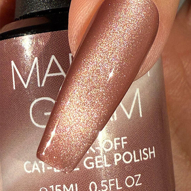 Madam Glam Rose Taupe Cat Eye