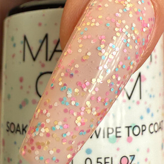Madam Glam Glam Sprinkles No Wipe Top Coat