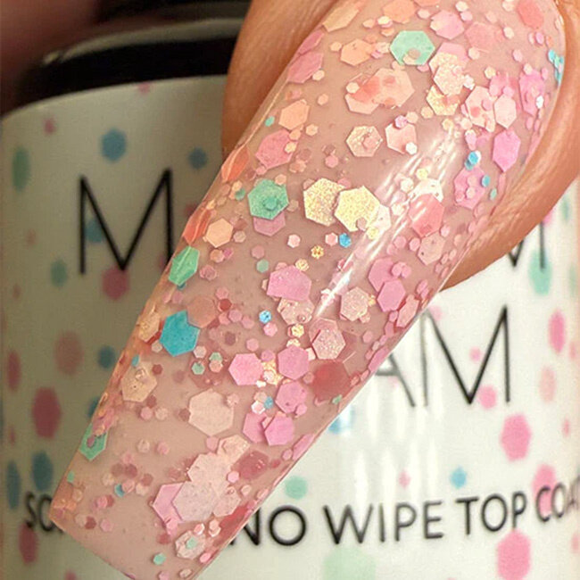 Madam Glam Love Sprinkles No Wipe Top Coat
