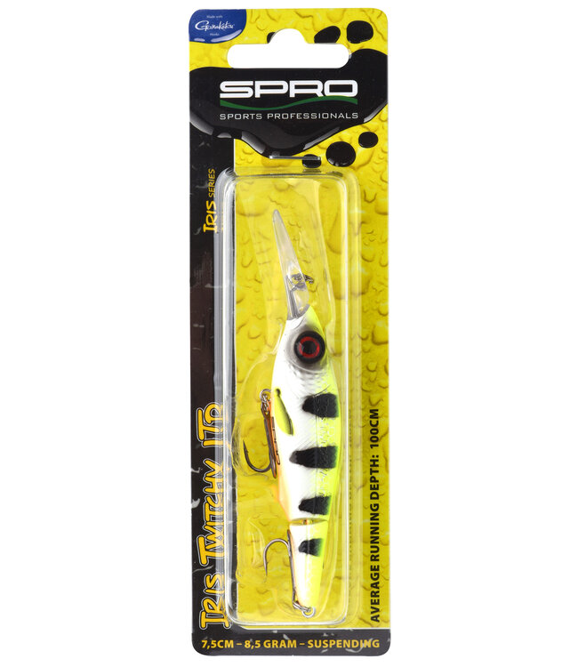 SPRO SPRO IRIS TWITCHY JTD DR 7.5CM 9.0GR DUIKD. 2.5M