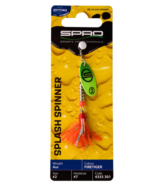 SPRO SPRO SPLASH SPINNER 4 GRAM