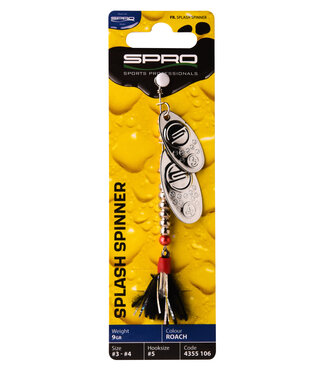 Spro SPRO SPLASH TANDEM SPINNER 9 GRAM