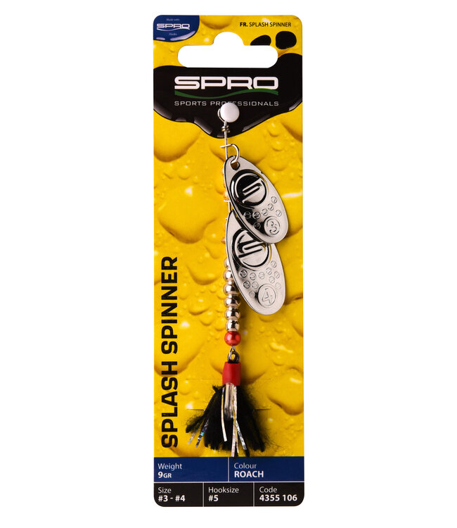 SPRO SPRO SPLASH TANDEM SPINNER 9 GRAM