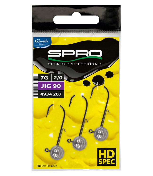 Spro SPRO JIGHEAD HD 90 HAAKMAAT #5/0