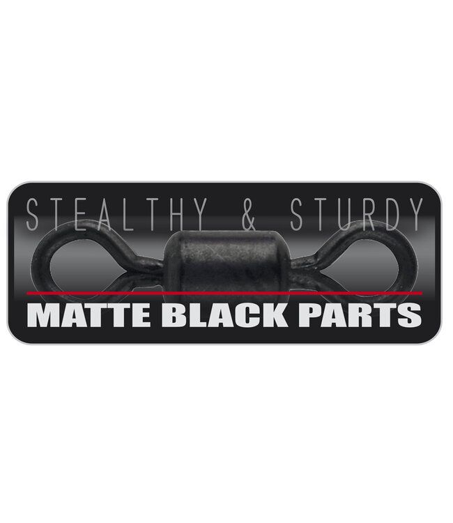 SPRO SPRO MATTE BLACK ROLLING SWIVEL