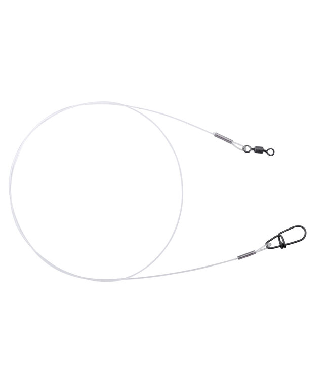 SPRO SPRO MATTE BLACK LEADER FLUORO.